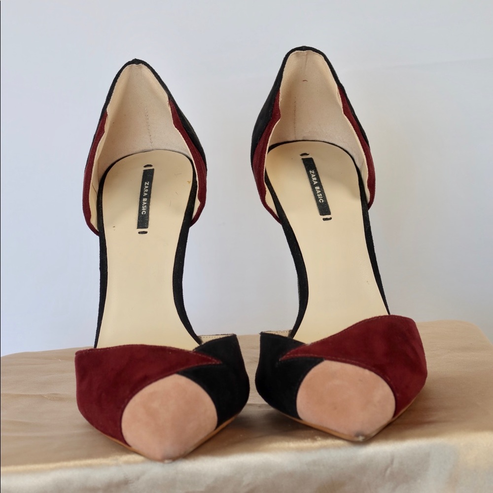 Color Block Heels - Picture 2 of 6